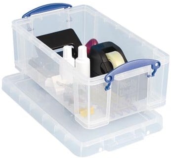 Really Useful Box 5 liter transparant opbergbox met deksel-2