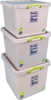 Really Useful Box Recycled opbergdoos 60 l nestbaar grijs-3