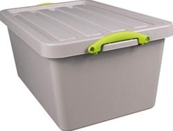 Really Useful Box Recycled opbergdoos 61 l nestbaar grijs