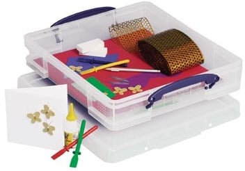 Really Useful Box opbergdoos 7 liter, transparant