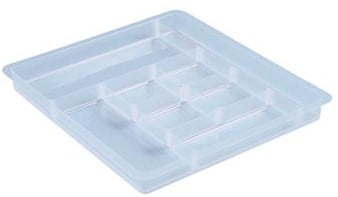 Plastic Opbergbox met Vakjes 7 Liter Really Useful Box Divider 8 Vakken