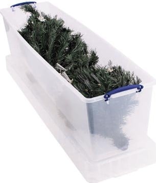 Really Useful Box opbergdoos 81 l nestbaar transparant