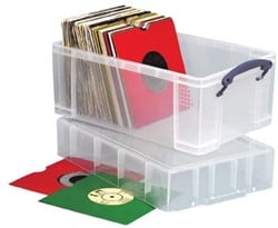 Really Useful Box transparant opbergdoos 9 l Xliter buitenformaat 395 x 255 x 205 mm, binnenformaat 335 x 210 x ...