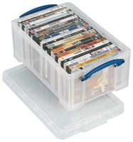 Opbergbox 9 liter transparant Really Useful Boxes-2