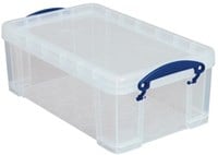 Opbergbox 9 liter transparant Really Useful Boxes-2