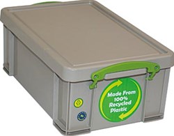 Really Useful Box opbergdoos 9 liter gerecycleerd grijs