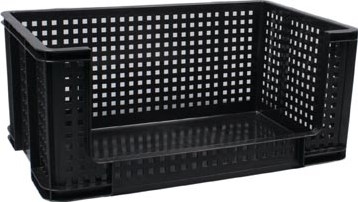 Stevige Opbergbox 64 Liter Zwart Really Useful Box