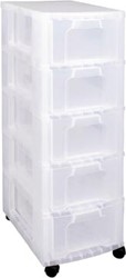 Really Useful Box ladenblok 5 x 12 l transparant