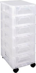 Really Useful Box ladenblok 6 x 3,5 l transparant
