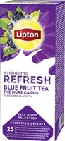 Lipton thee Refresh Blauwe bessen 25stuks