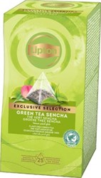Lipton thee Exclusive Groene thee Sencha 25 piramidezakjes