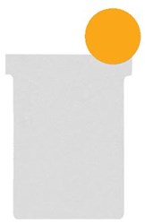 Nobo T-planbordkaarten index 2, ft 85 x 60 mm, oranje