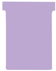 Nobo T-planbordkaarten index 3, ft 120 x 92 mm, violet