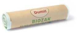 Dumil bio vuilniszak voor GFT, 16 micron, 60 l, groen, rol van 5 stuks