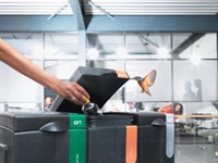 Afvalbak voor afval scheiden Papier 70 liter BonTon-3