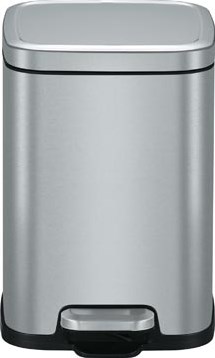 Pedaalemmer 6 liter mat RVS Eko Stella