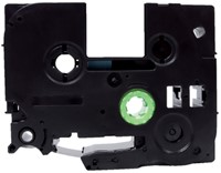 Labeltape Quantore TZE-231 12mm x 8m wit/zwart-5