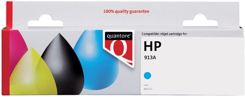 Inktcartridge Quantore HP F6T77AE 913A blauw