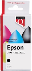 Inkcartridge Quantore Epson T263140XL foto zwart