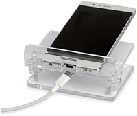 Telefoonstandaard acryl MAUL transparant-1