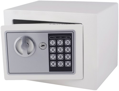 Kluisje mini 230x170x170mm elektronisch wit-2