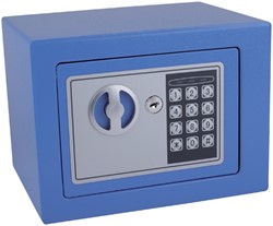 Kluisje mini 230x170x170mm elektronisch blauw