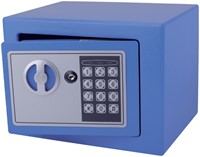 Kluisje mini 230x170x170mm elektronisch blauw-2