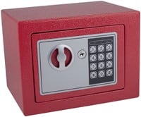 Kluisje mini 230x170x170mm elektronisch rood