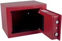 Kluisje mini 230x170x170mm elektronisch rood-3
