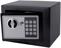 Kluisje mini 230x170x170mm elektronisch zwart-2
