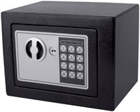 Kluisje mini 230x170x170mm elektronisch zwart-1