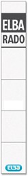 Elba Rado Plast rugetiket ft 2,4 x 15,9 cm, pak van 10 stuks