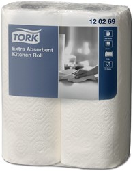 Keukenrol Tork 120269 extra absorberend 2laags 23cm 2rollen