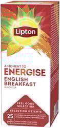 Lipton thee Energise English Breakfast 25stuks