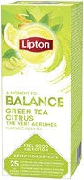 Lipton thee Balance Groene thee Citrus 25stuks