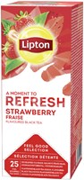 Lipton thee Refresh Aardbei 25stuks