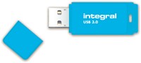 Integral Neon USB stick 32GB USB 2.0 Blauw-1
