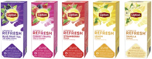 Lipton thee Refresh Bosvruchten 25stuks-2