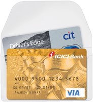 Visitekaarttas 3L 6825-10 105x60mm zelfklevend+klep 10 stuks-2