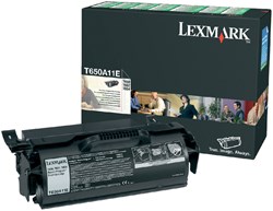 Lexmark T650A11 return program toner zwart 7.000 afdrukken