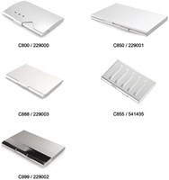 Visitekaartenhouder metaal/chroom-2