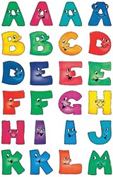 Herma etiketten 4194 28mm letters a-z gezichten 48stuks