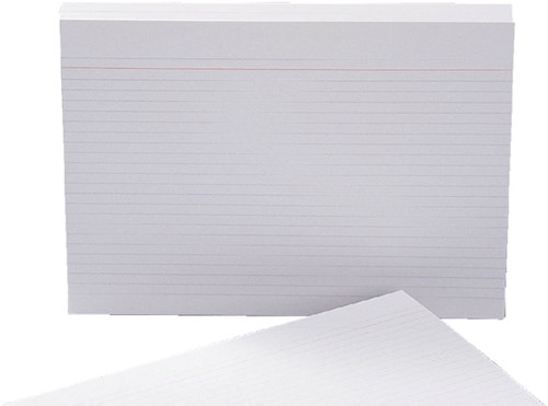 Systeemkaarten 100x150mm lijn + rode koplijn-3