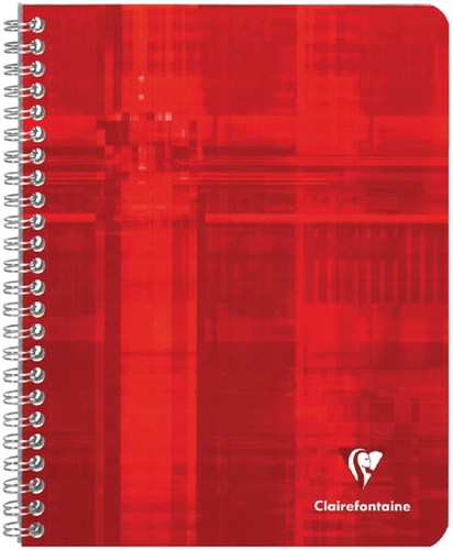 Schrift Clairefontaine Matris 210x297mm lijn 100blz spiraal-2