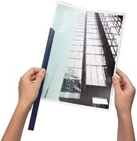 Klemrug Durable A4 5/6mm donkerblauw