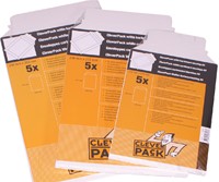 Cleverpack kartonnen envelop A5 176x250 5 stuks