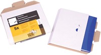 Brievenbusdoos A5 230x160x26mm Cleverpack wit-2