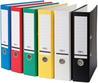 Ordner A4 80mm karton zwart-3