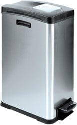 Pedaalemmer 30 liter Rejoice RVS met kunststof binnenbak