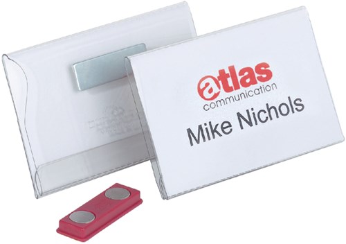Durable badges met magneet ft 54 x 90 mm-2